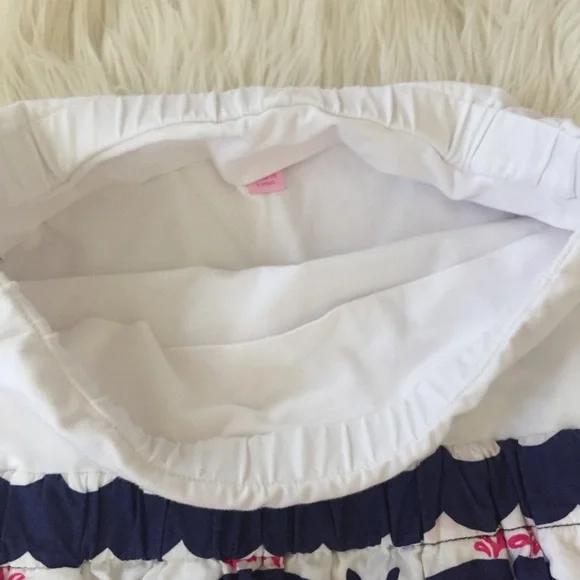 Lilly Pulitzer Pink and Blue Strapless Dress - Picture 5 of 8